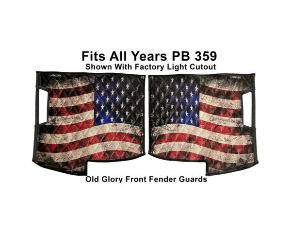Fender Guard: Peterbilt 359 Old Glory