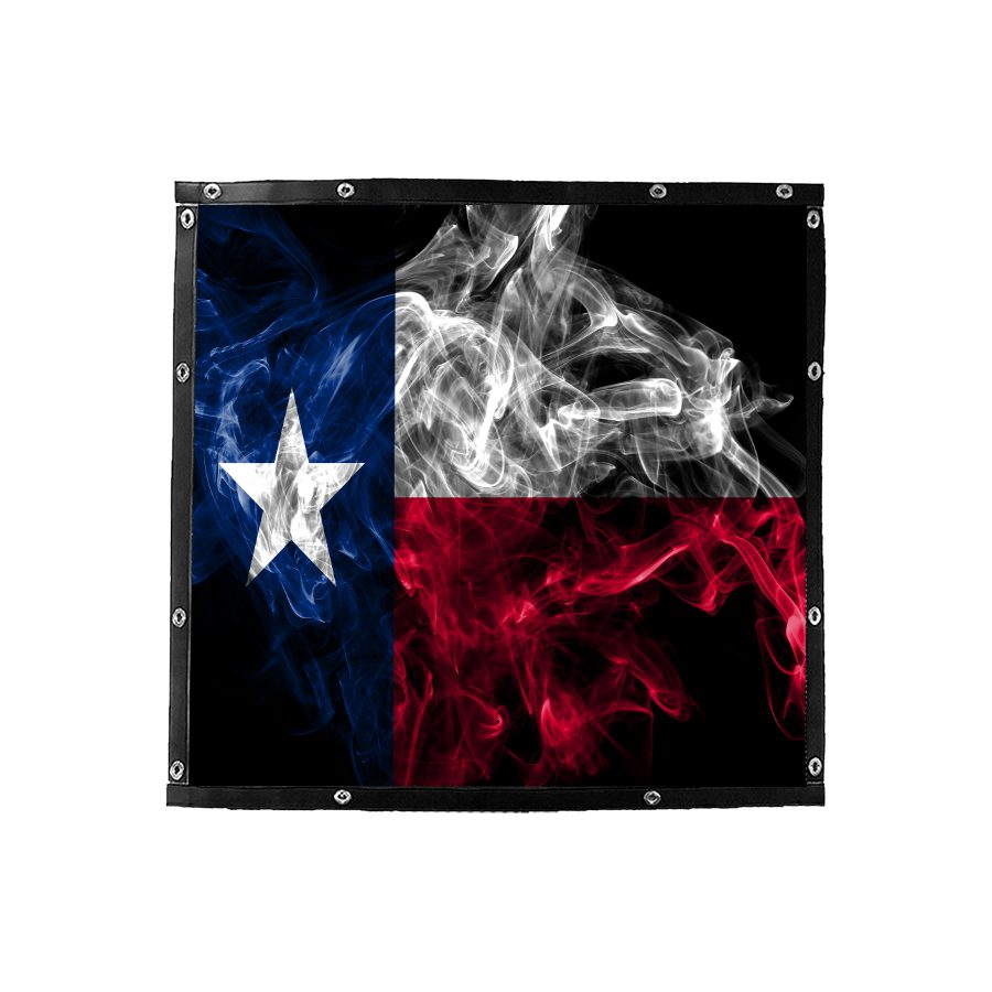 Smokey Texas Flag - Bug Screen