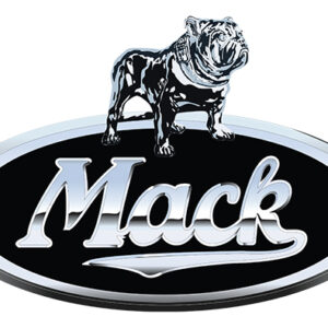 ZenEclipse for Mack logo featuring a metallic bulldog and the brand name on an oval plaque.