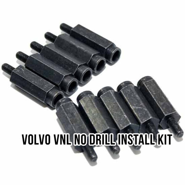 A set of 1 2 volvo vnl no drill install kits.