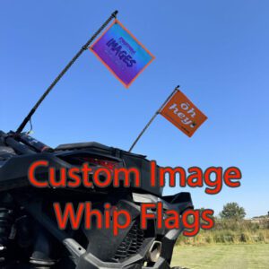 Whip Flags-Custom Image